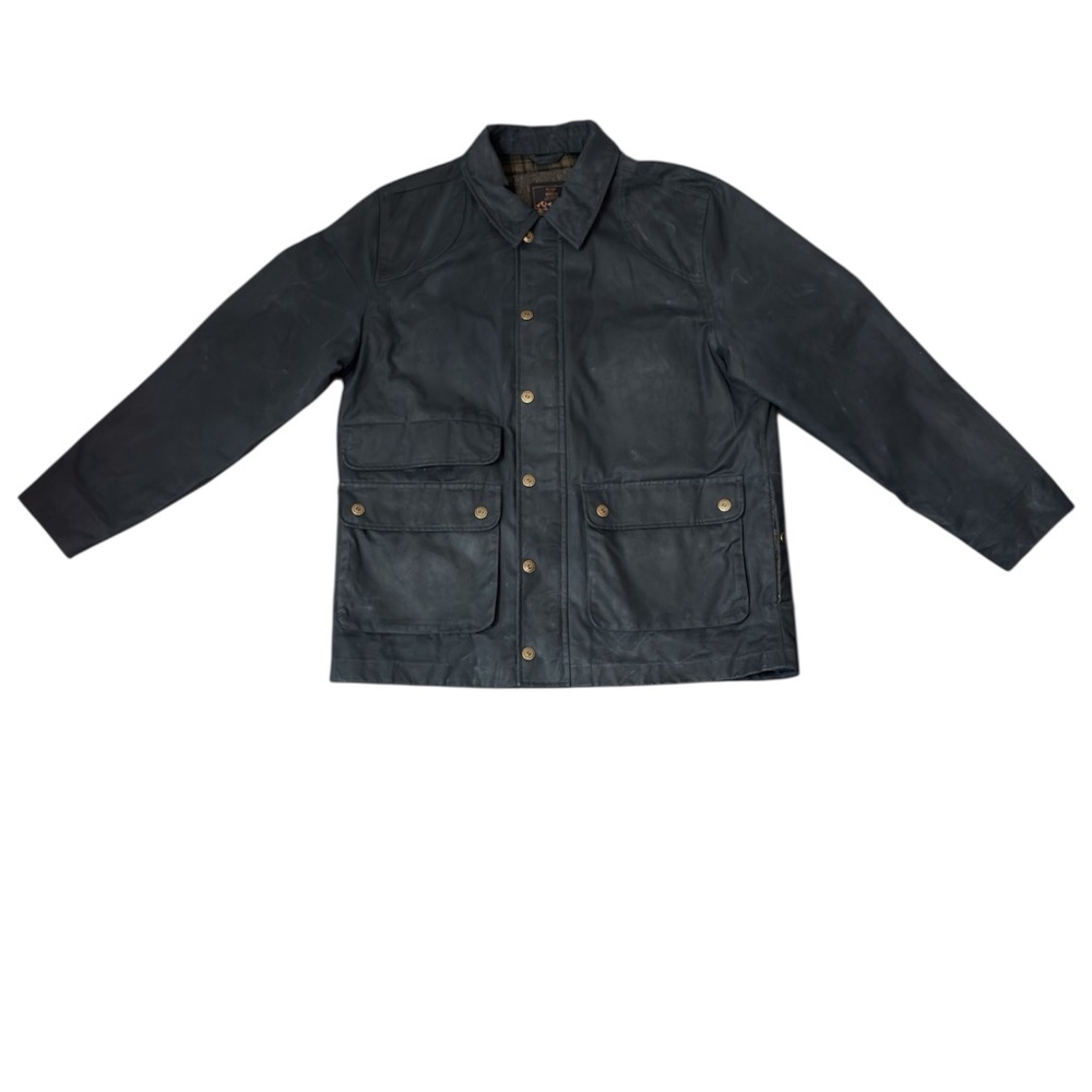 Flint and Tinder - Flannel-Lined Waxed Hudson Jacket